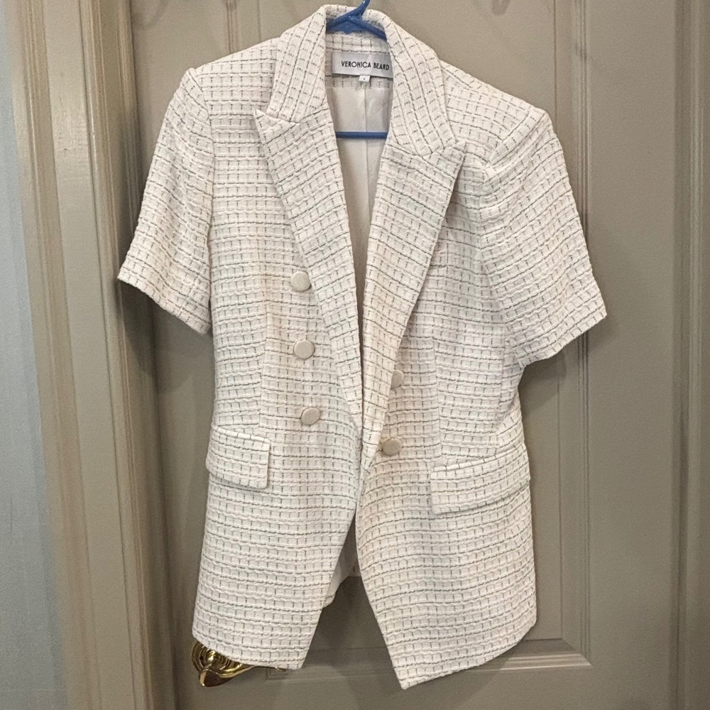 Veronica Beard Short Sleeve Blazer